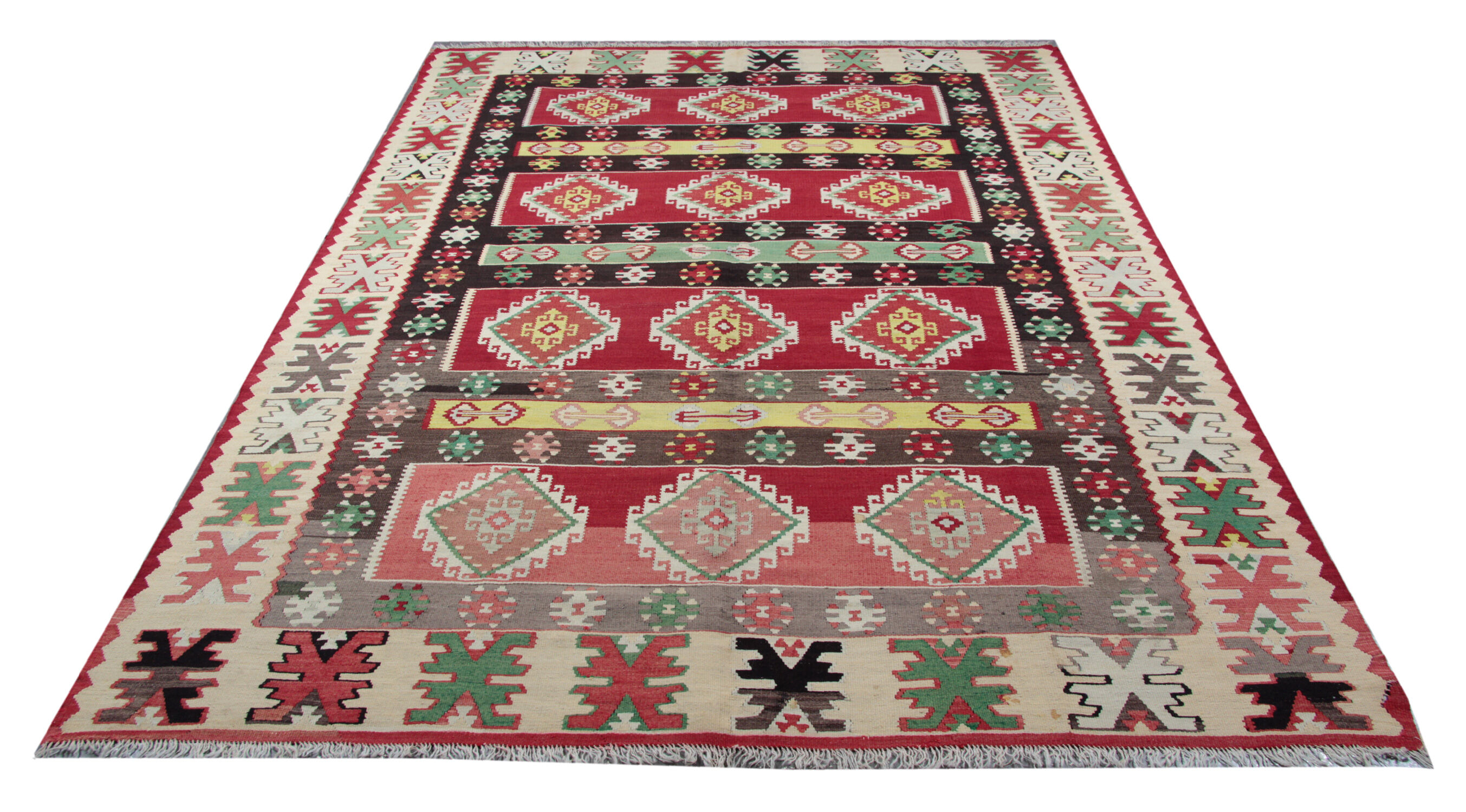 Hand Made Anatolian Kilim 203x294cm