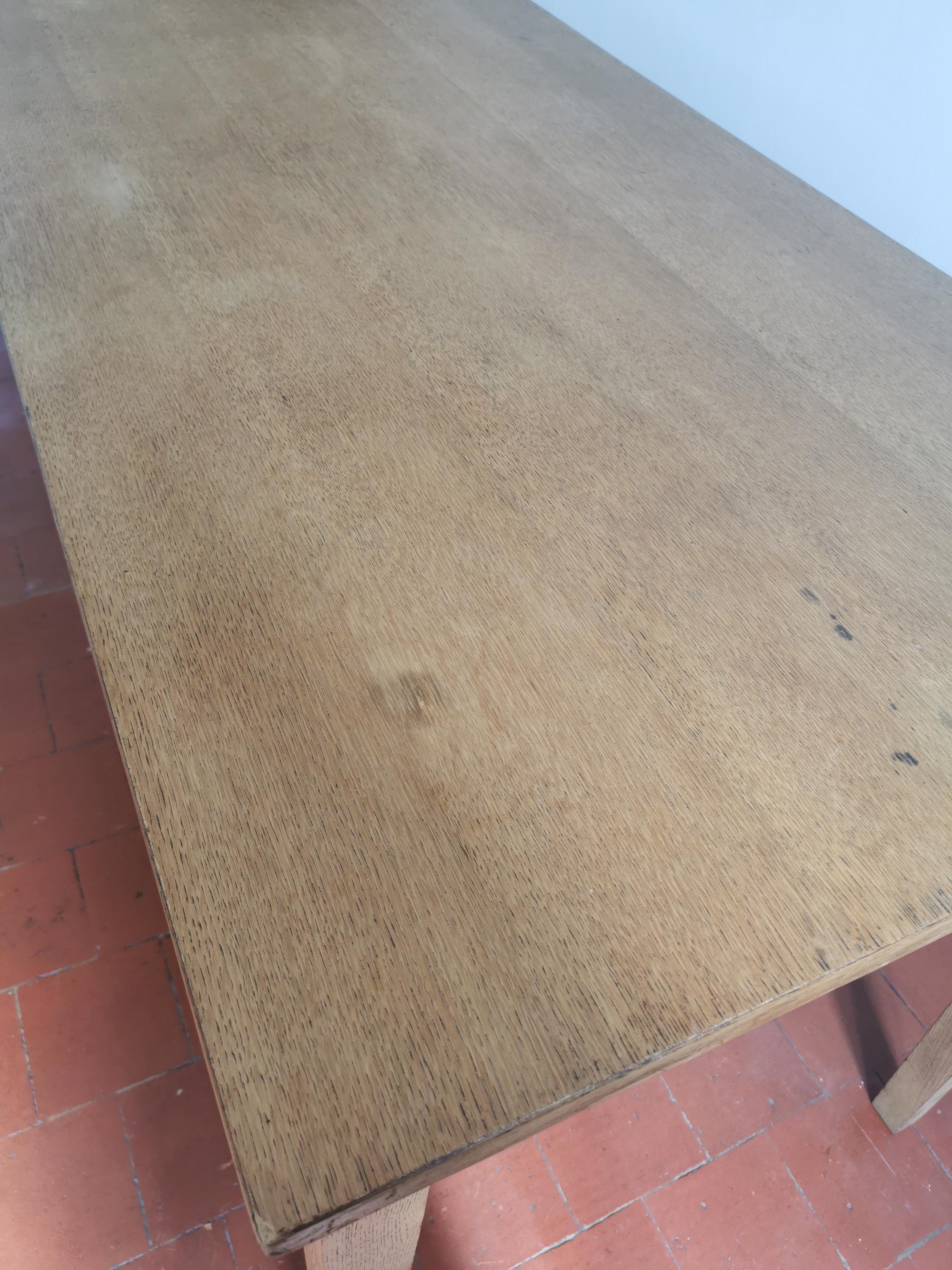 Farm table oak desk 1960