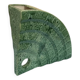 Memphis Shell ceramic vase by Florio Keramia