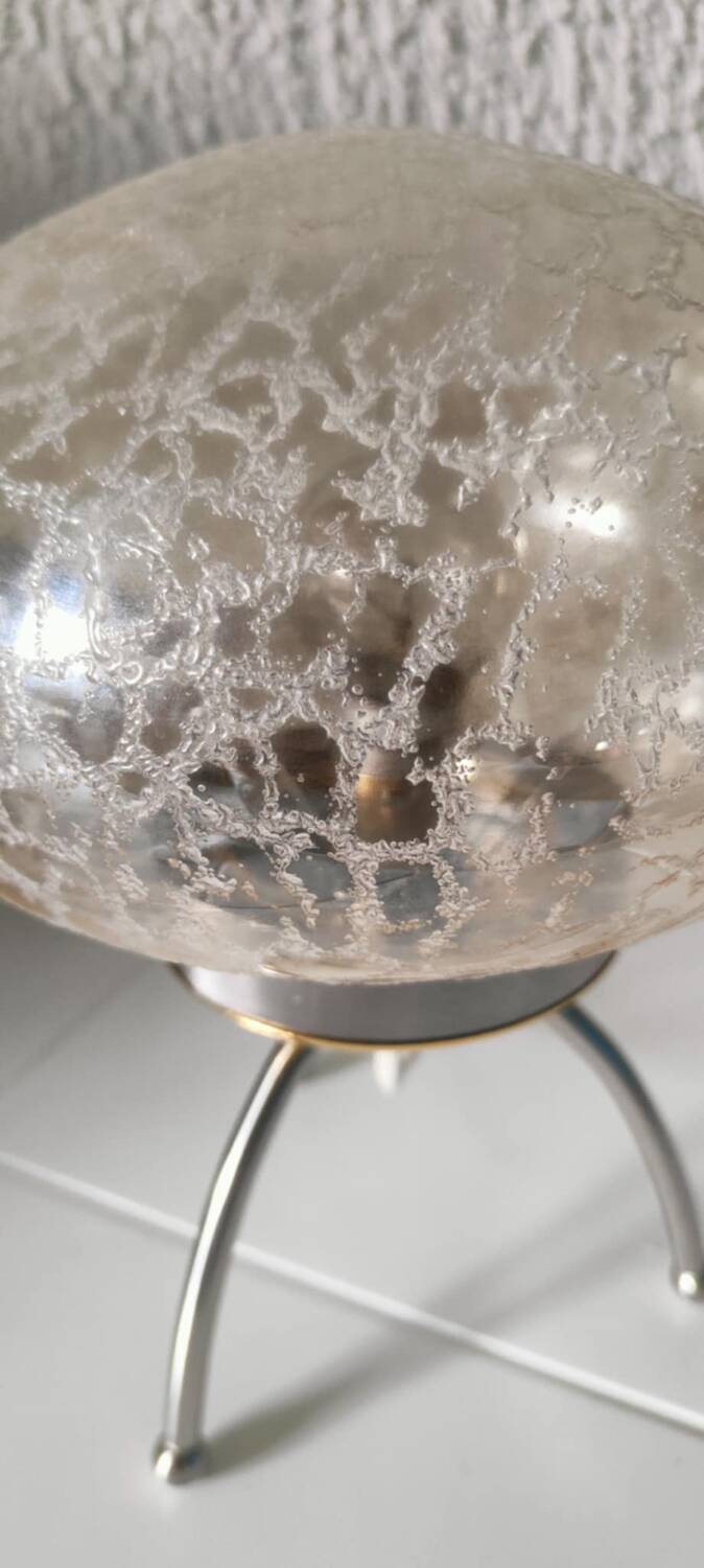 Pair of vintage 1980s Medusa lamps