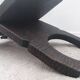 Small Mexican footrest attributed to Don Shoemaker.