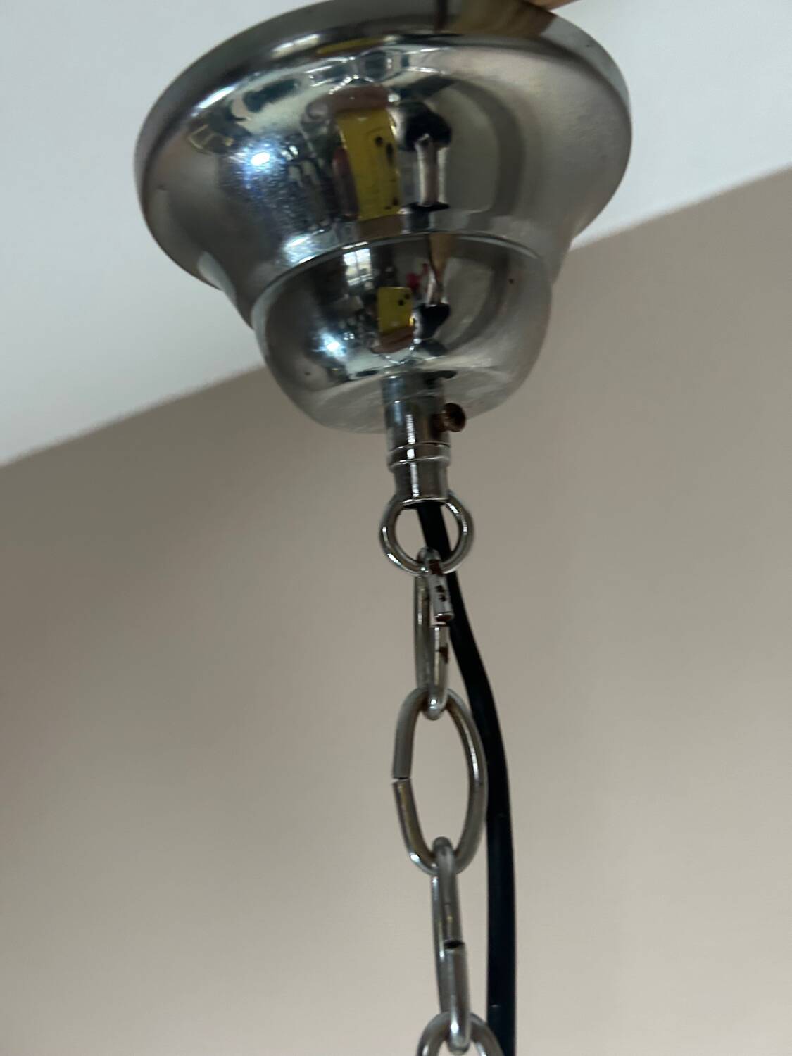 Sputnik chandelier Space Age design 70s