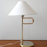 1970s gold table lamp