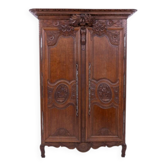 Antique wardrobe, France, circa 1880.