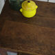 Small farm table-old rustic wooden desk years 50