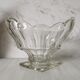 Glass cup on foot