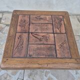 Coffee table signed P. Garnier