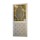 Porte vitrée en pitchpin