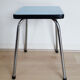 Light blue formica kitchen stool