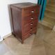 Art Deco Chest of Drawers - 5 drawers - 1950s - Carved wood - Pattern
