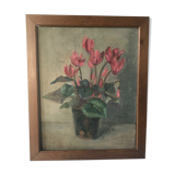 cyclamen charm painting