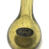 Vase soliflore glass bubbles the rock blows mouth