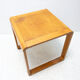 Table basse beechwood Tchécoslovaquie années 1970