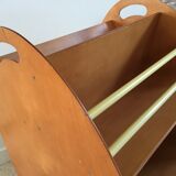 Library on vintage wheels