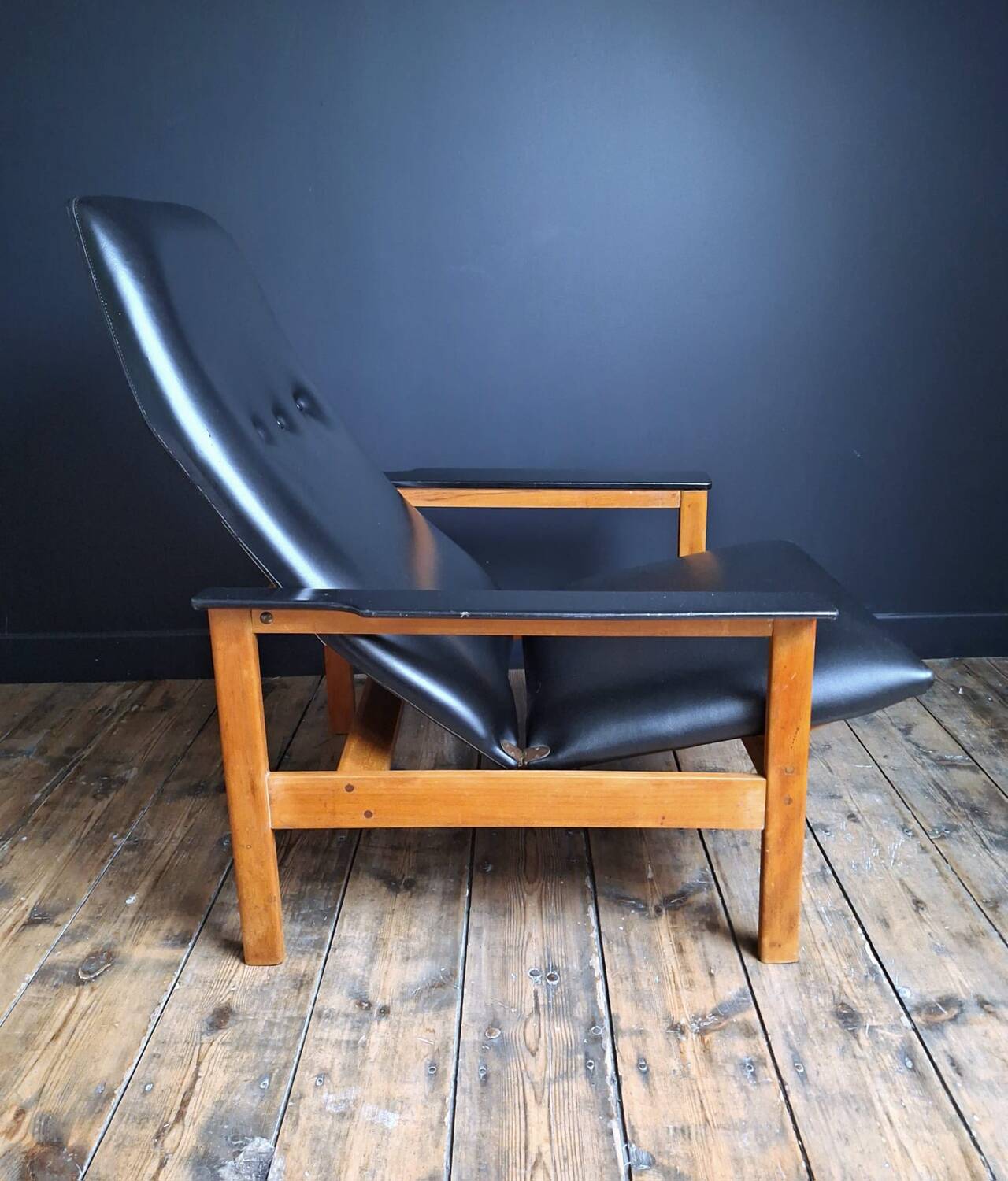 Reclining armchair Georges Van Rijck for Beaufort