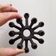 3 Spider candle holders by Jens Quistgaard dansk