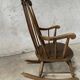 Old rocking-chair of the 50s