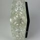 Limburg glass and metal ceiling light, Germany 1960