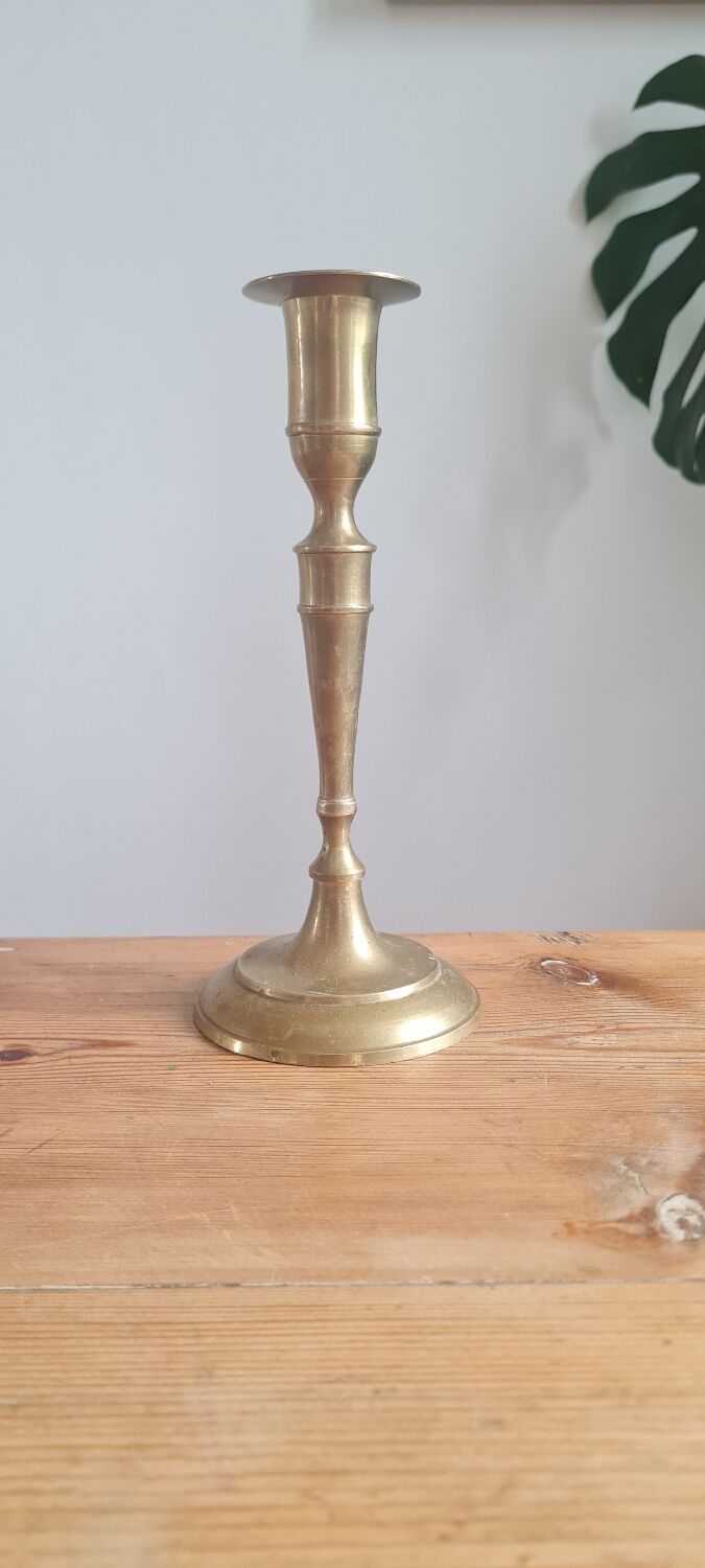 Brass candle holder