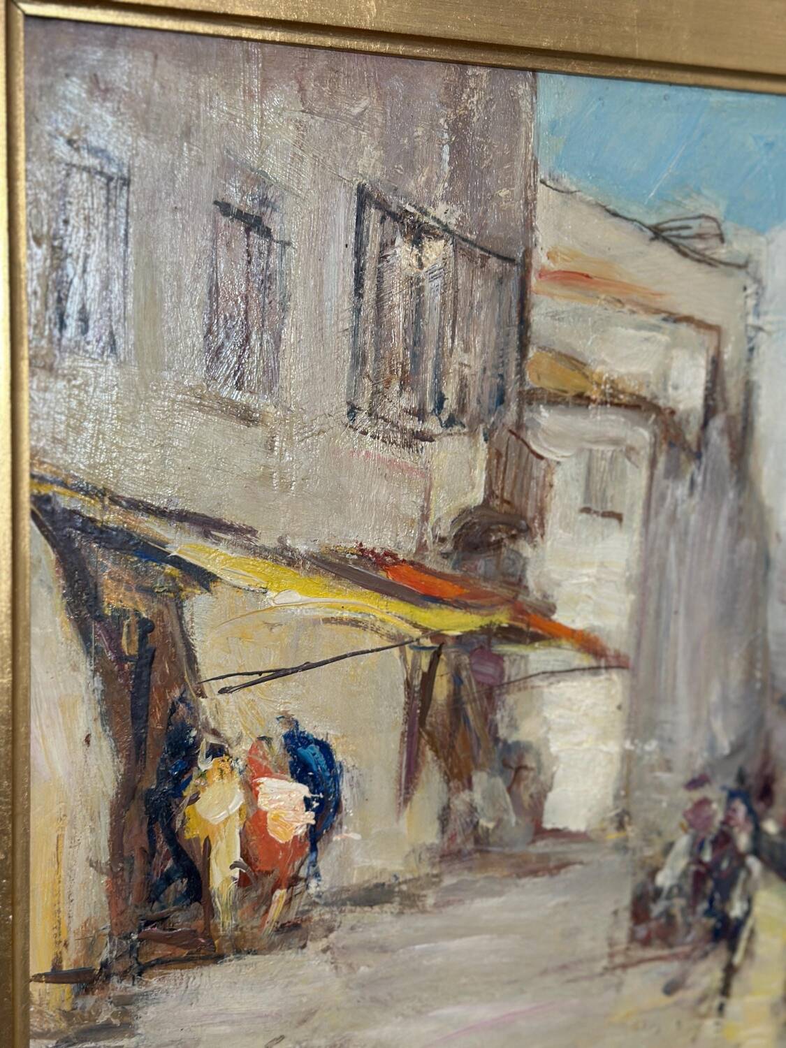 Swedish Oil on Panel – “Venice” by Knut Norman – Vintage & Framed