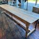 Grande table de couvent en chêne