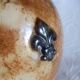 Pichet at Lys - model from Bouffioulx - Glazed stoneware brown/black 20cm