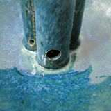 Vintage stoneware vase 1970