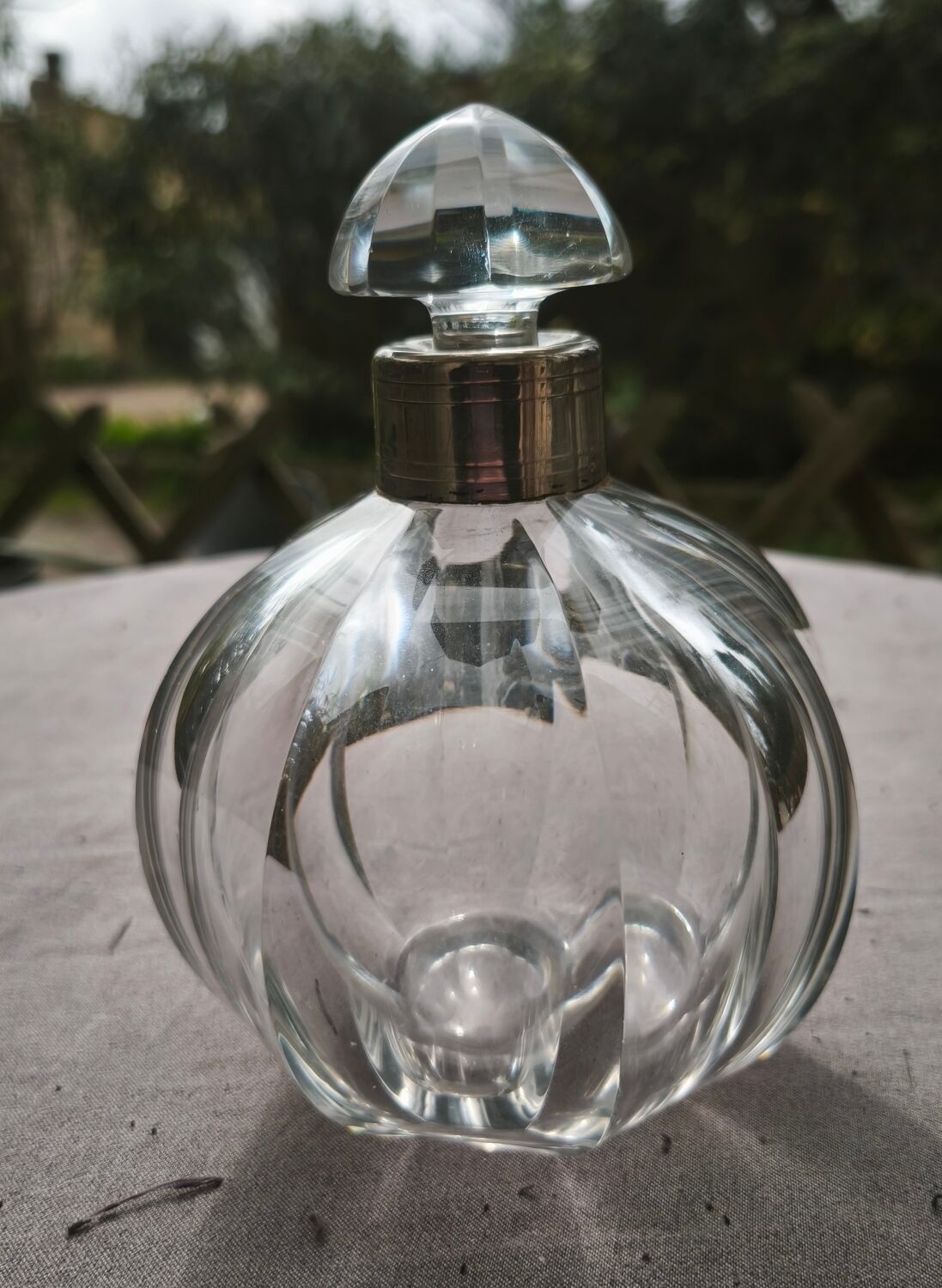 Fontainebleau model bottle by Baccarat