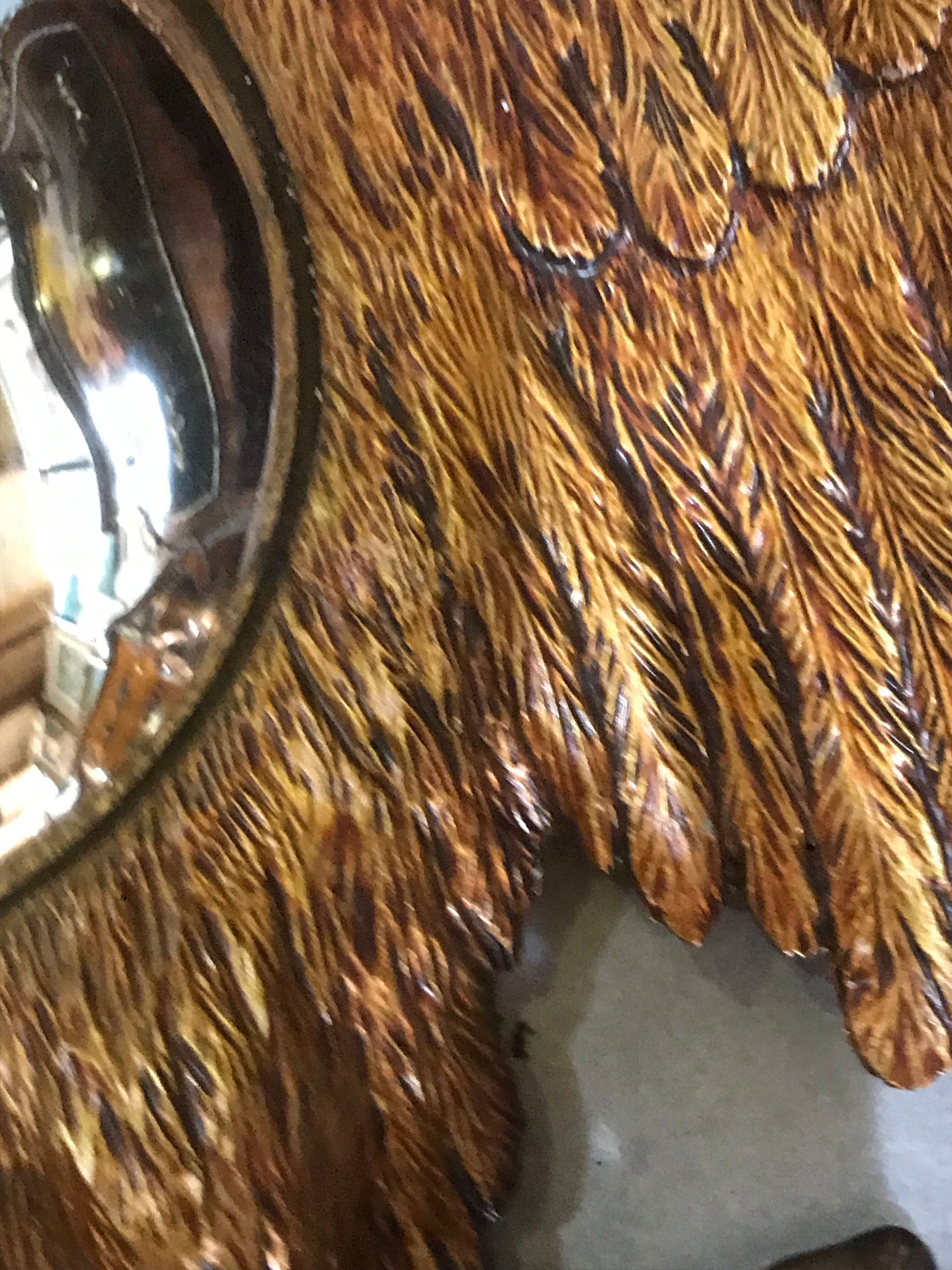 Miroir hibou œil de sorcière