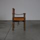 Large set of safari dining chairs - Germany 1960s