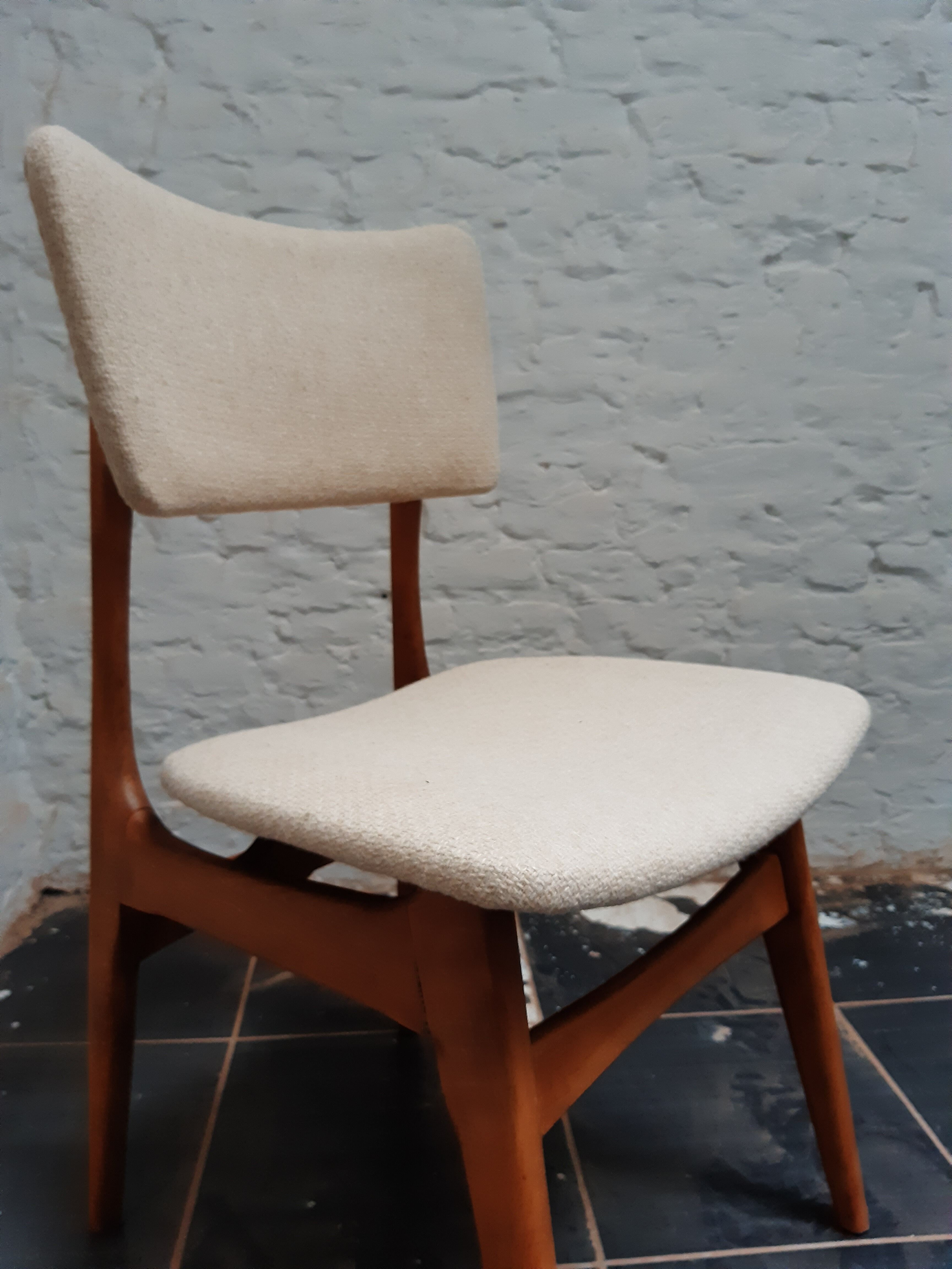 Set de 4 chaises hollandaises années 1960