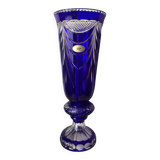 Vase Bleu  En Cristal De VIP