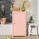 Small powder pink Parisian wardrobe