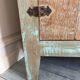 Armoire rustique brésilienne avec patine turquoise - Oficina de Agosto