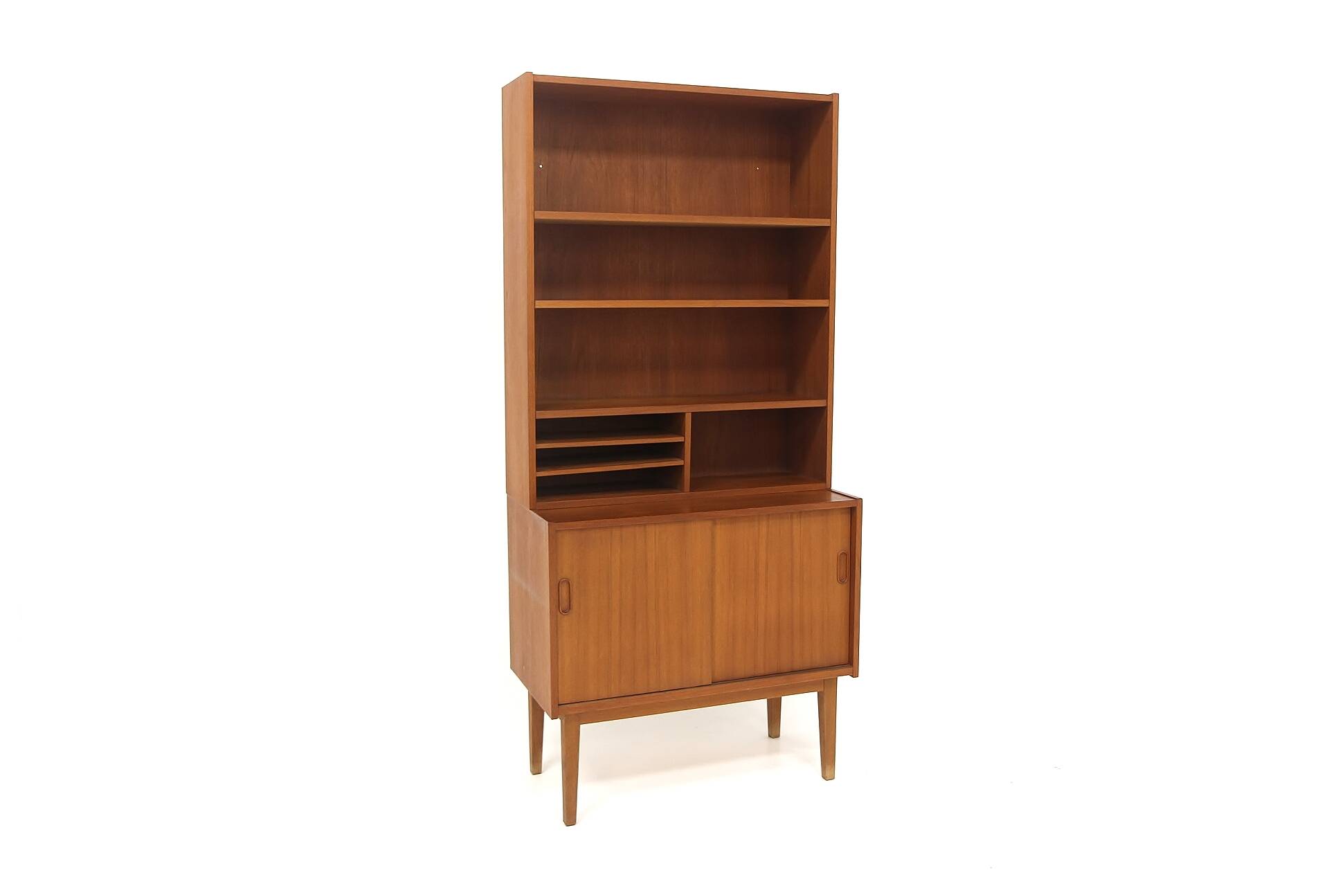 Bibliothèque scandinave en teck, Suède, 1960