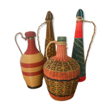 Vintage scoubidou bottle series