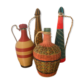 Vintage scoubidou bottle series