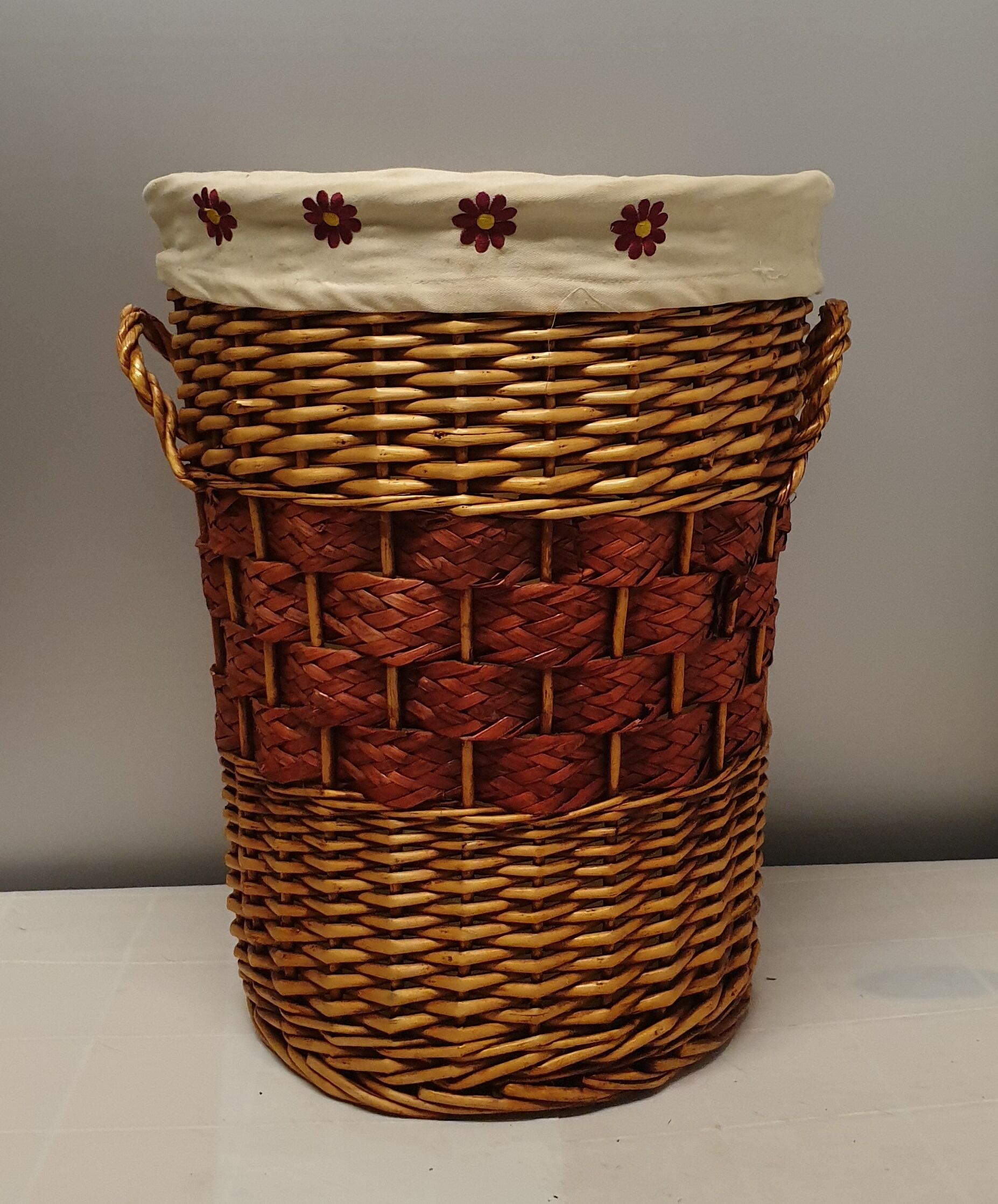 Wicker laundry panmaker