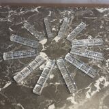 Crystal knife holder box - year 60