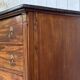 Commode Empire en acajou et dessus marbre XIXème