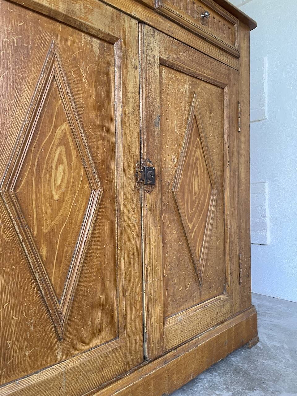 Two-body grocery cabinet, 1900