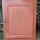 Cupboard door frame 121x97cm old wood paneled molded