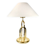 Lampe de table vintage rare en laiton