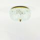 Large Mid-Century Bubble Glass Flush Mount/Ceiling Light by Helena Tynell for Limburg, Germany, 1960