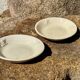 2 antique plates, for soup or porridge