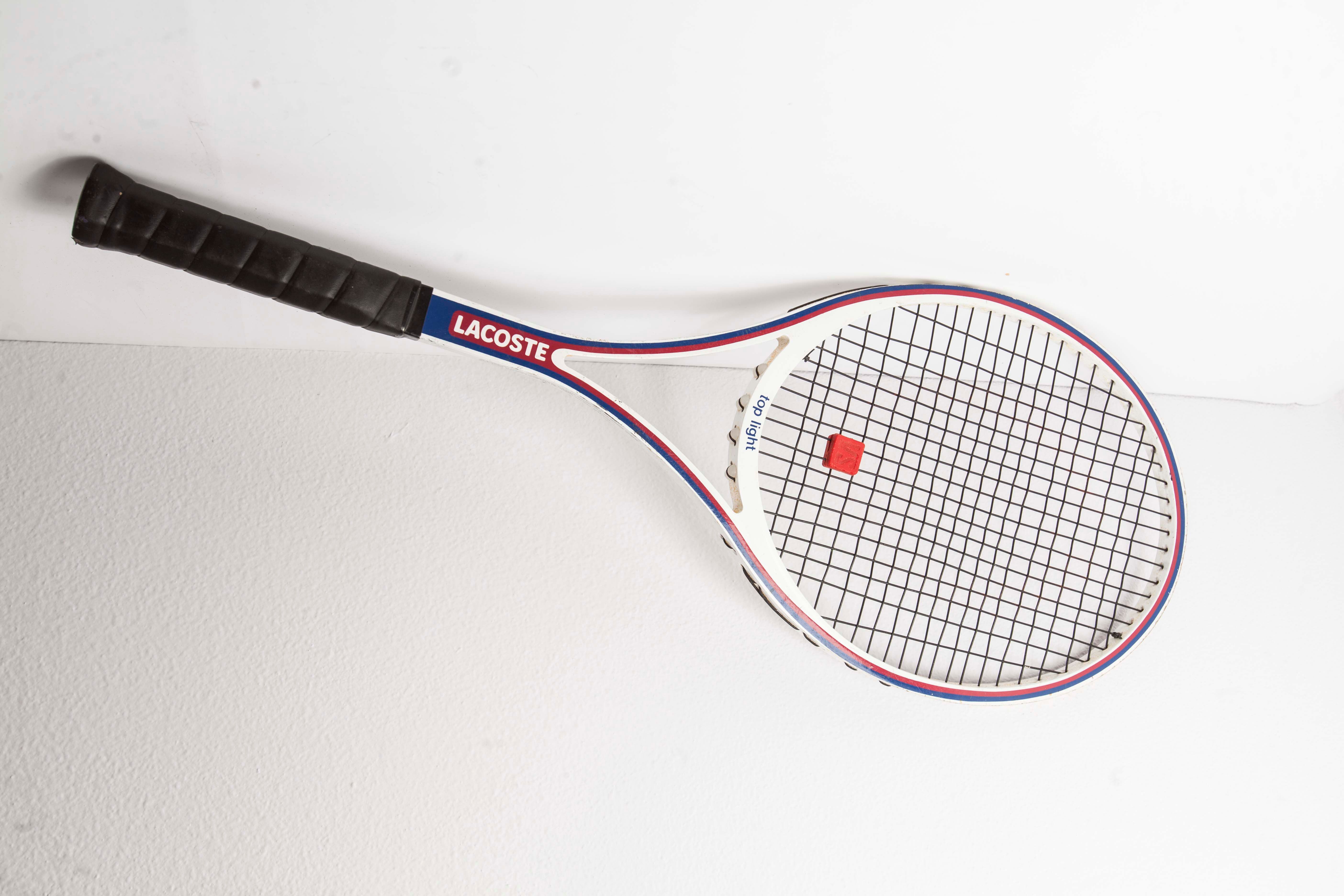 Racket Lacoste light top 1980