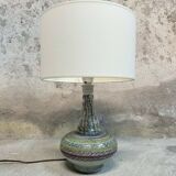 Glazed ceramic table lamp