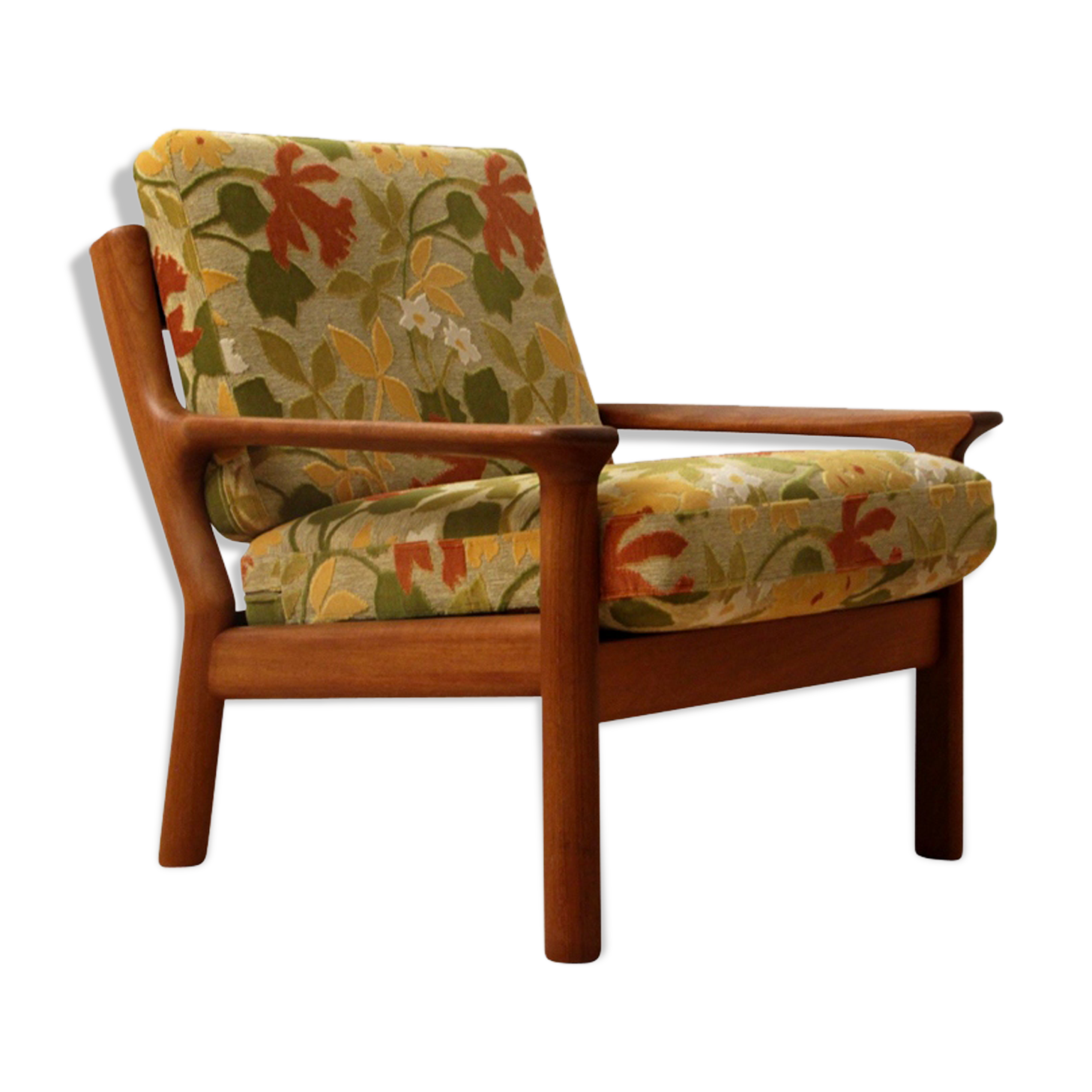 Danish teak armchair by Juul Kristensen for Glostrup