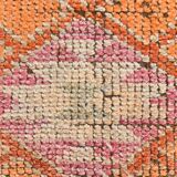 Contemporary Vintage Runner Rug, Wabi Sabi Hallway Runner Rug, 94x329 Cm