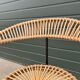 Vintage rattan chair Rohe Noordwolde Netherlands 1960s design